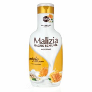 Malizia Bath Foam Honey and Ginger 1000ml