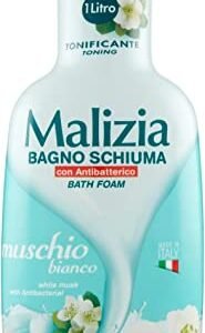 Malizia Bath Foam With White Musk Scent 1000ml