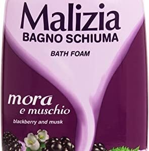 Malizia Shower Foam Blackberry and Musk 1000ml