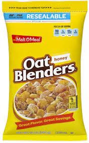 Malt O Meal Oat Blenders Honey Cereal 340g