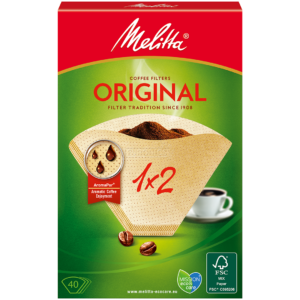 Melitta 1X2 Coffee Filters 40 Pieces