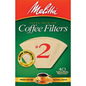 Melitta #2 Coffee Filter 40 Pieces