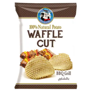 Mr.Chips Waffle Cut Barbeque 72g