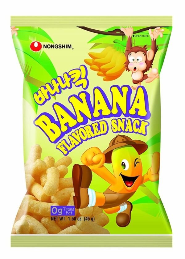 Nongshim Banana Flavored Snack 45g