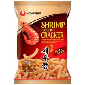 Nongshim Shrimp Flavored Cracker Hot and Spicy 75g