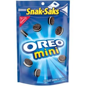 Oreo Mini Chocolate Sandwich Cookies Snack Pack 226g