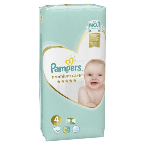 Pampers Premium Care 4 (8-14 Kg) 52 Pieces