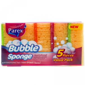 Parex Bubble Sponge 5 Pieces