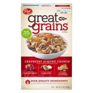 Post Great Grains Cranberry Almond Crunch Cereal 354g