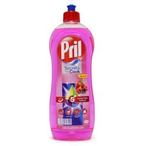 Pril 5 in 1 Dishwashing Liquid Red Fruits 650ml