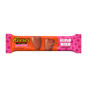 Reeses King Size Peanut Butter Hearts 68g