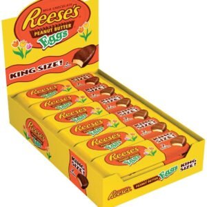 Reeses Milk Chocolate Peanut Butter Eggs King Size 68g 24 Pieces Pack