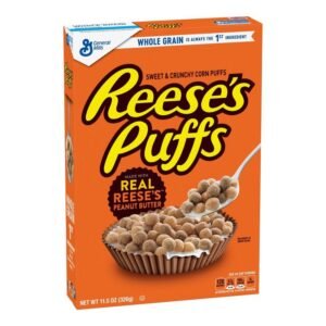 Reeses Puffs Breakfast Cereal 326g