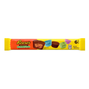 Reeses Sleeve Miniature Peanut Butter Cups 52g 6 Pieces