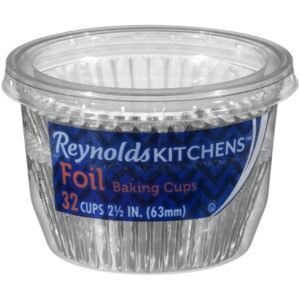 Reynolds Silver Foil Baking Cups 32 Pieces