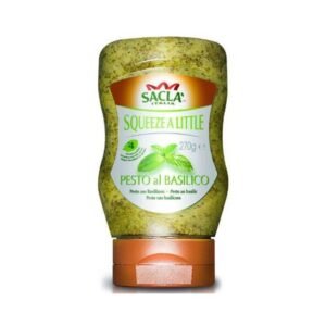 Sacla Little Basil Pesto Squez 270g