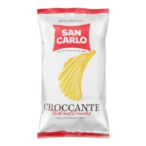 San Carlo Croccante Thick and Crunchy Potato Chips 180g