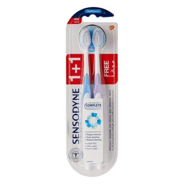 Sensodyne Advanced Complete Protection Soft Toothbrush 1 + 1 Free Pack