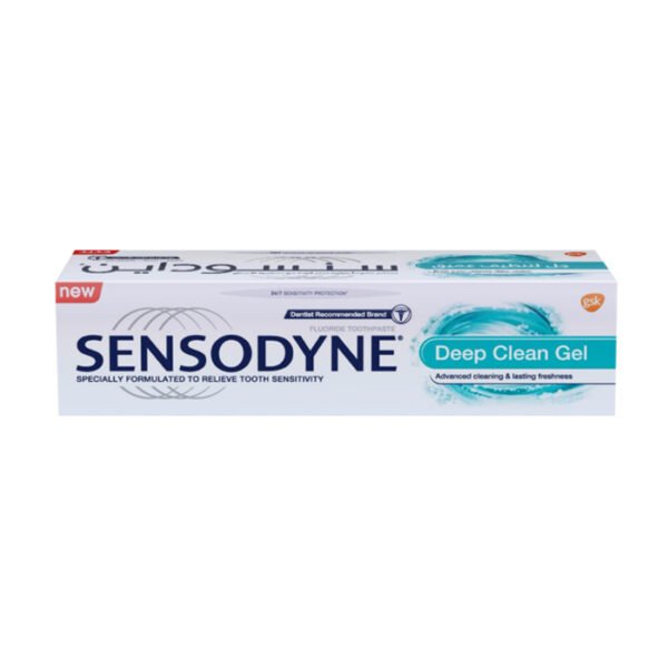 Sensodyne Deep Clean Toothpaste For Sensitive Teeth 75ml