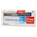 Sensodyne Fluoride Toothpaste with Brush 75ml