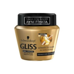 Shwarzkopf Gliss Mask Elixir Oil Restoration 300ml