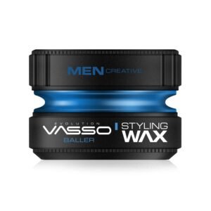 Vasso Pro Aqua Baller Hair Styling Water Based Gel Wax Blue 150ml