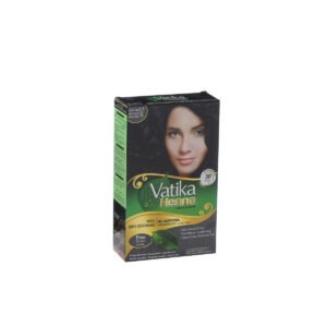 Vatika Dabur Henna Hair Colour Deep Black 6 Pieces 10g