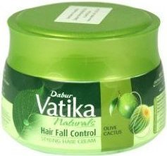 Vatika Dabur Naturals Hair Fall Control Styling Hair Cream Olive Cactus 210ml