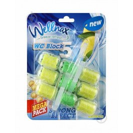 Wellnax 3 Pieces Closet Block Lemon Fragrance