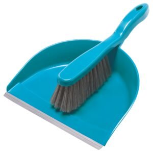 York Plastic Dustpan with Broom