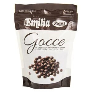 Zaini Emilia Extra Dark Chocolate Chips 200g 12 Pieces