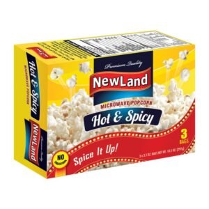 Newland Microwave Popcorn Hot and Spicy 297g