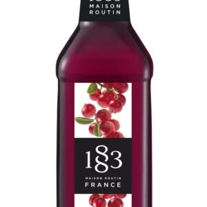 1883 Cranberry Syrup 1Liter