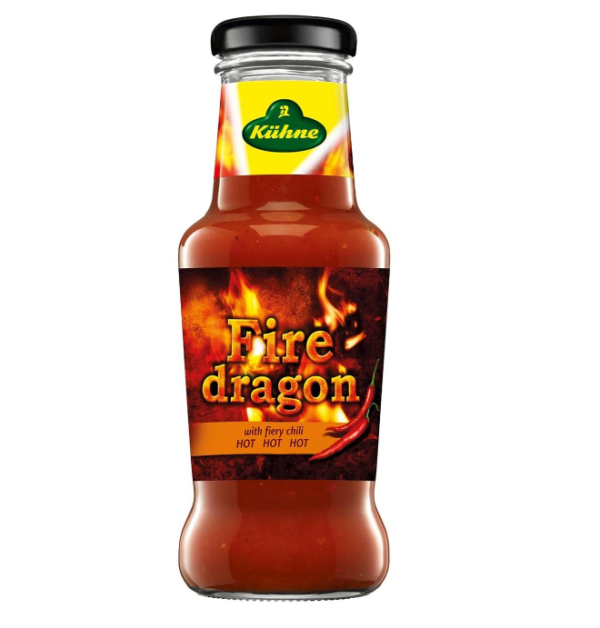 Kuhne Fire Dragon Hot Sauce 250ml