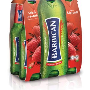 Barbican Malt Beverage Strawberry Flavor 330ml 6 Pieces Pack