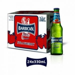 Barbican Malt Beverage Strawberry Flavor 330ml 6 Pieces Pack Carton 4 Packs