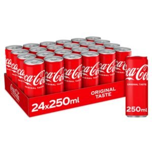 Coca Cola Cans 250ml 24 Pieces Carton