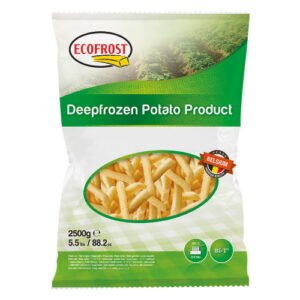 Ecofrost Belgium Deepfrozen Pre Fried Potato Sticks 1 Kg